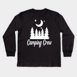 Camping Crew Kids Long Sleeve T-Shirt